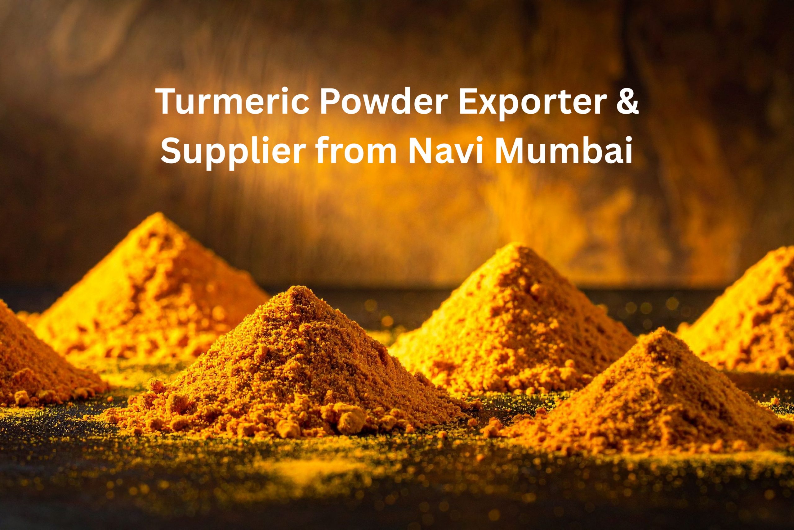 Turmeric Powder Exporter & Supplier from Navi Mumbai