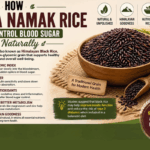How Kala Namak Rice Helps Control Blood Sugar Naturally