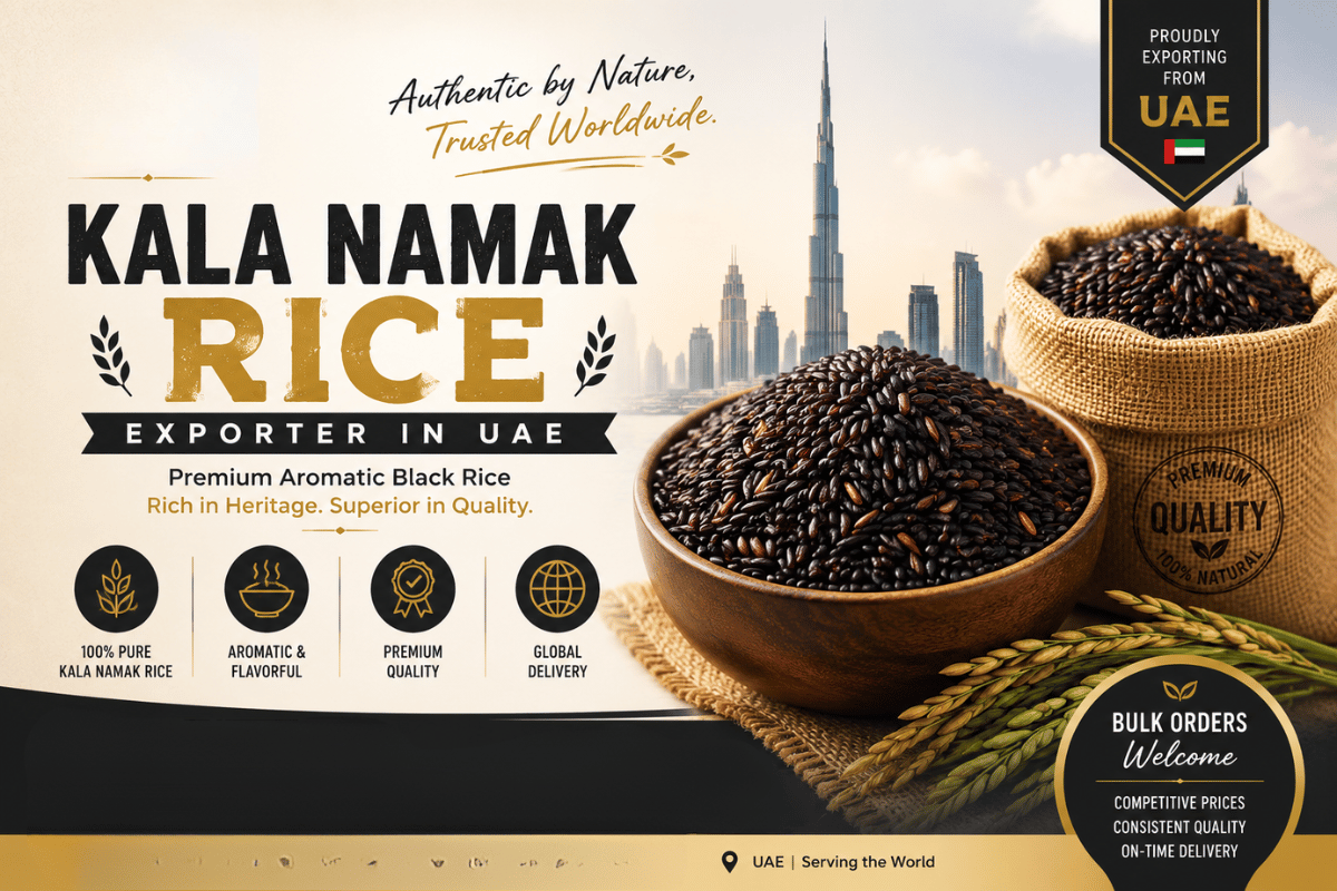 Kala Namak Rice Exporter in UAE