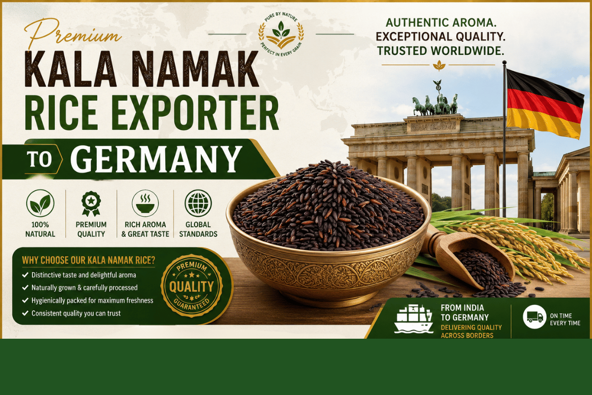 Kala Namak Rice Exporter to Germany