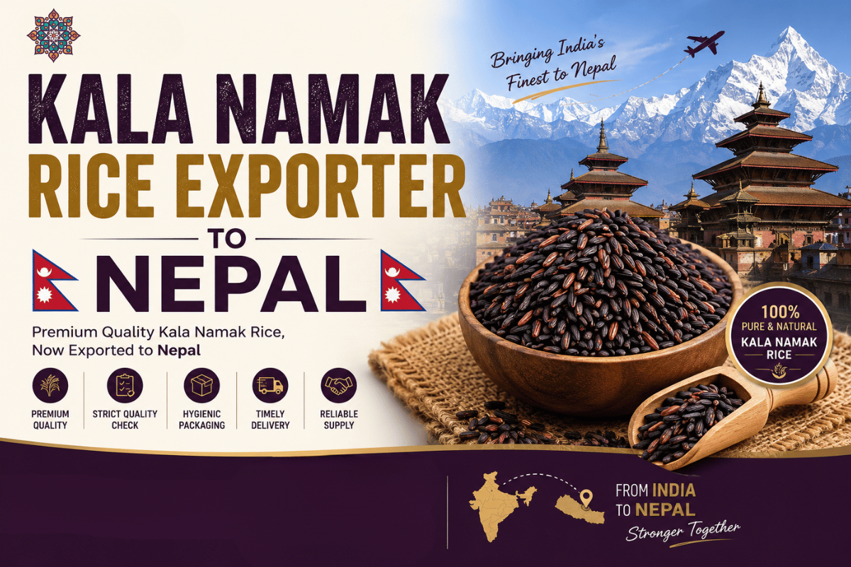 Kala Namak Rice Exporter to Nepal