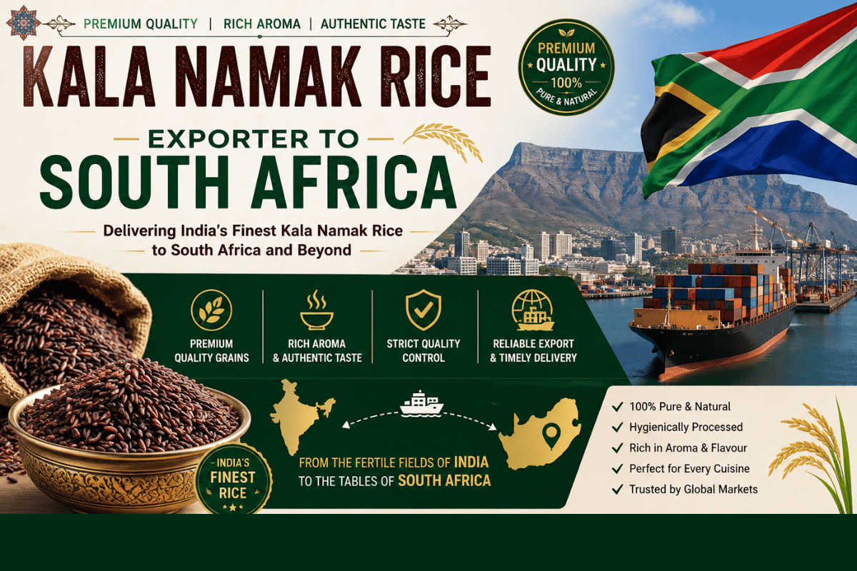 Kala Namak Rice Exporter to South Africa