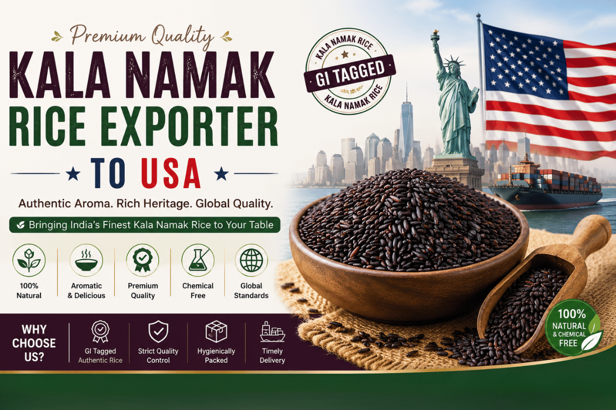 Kala Namak Rice Exporter to USA